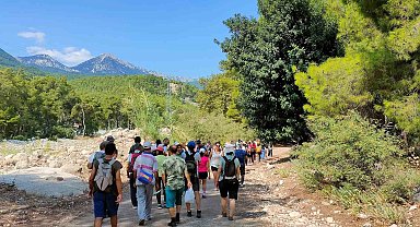 Yeşilçam yolunda doğa yürüyüşü