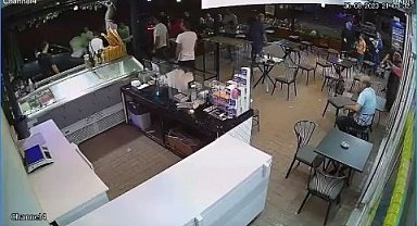 Yoldan geçen kadına sözlü tacizde bulunan şahısa esnaf dayağı