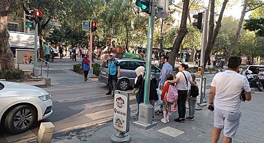 Zabıta ekipleri okul önlerinde, çocuklar güvende
