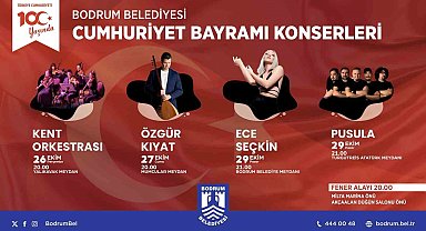 100. yılda Bodrum'da Cumhuriyet coşkusu yaşanacak