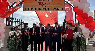 100.Yıl Cumhuriyet Parkı açılış töreni gerçekleşti