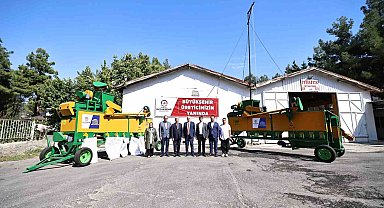 Acıpayamlı çiftçilere 2 adet tohum eleme makinesi hibe edildi