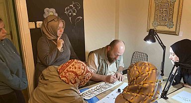 Balat'da hat dersi