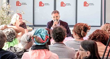 Başkan Sandal kadın kursiyerlerle buluştu