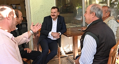 Başkan Yücel Yılmaz'a Vatandaşlardan Teşekkür