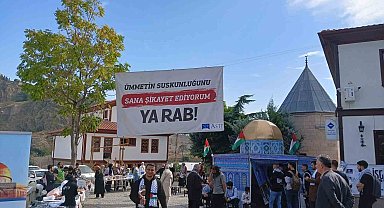 Başkent'te Filistin'e yardım sergisi
