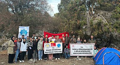 Beyşehir Gölü'ndeki adada kuş gözlem etkinliği