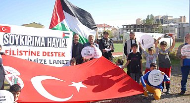 Bulanık'ta İsrail'in Gazze'ye yönelik saldırıları protesto edildi