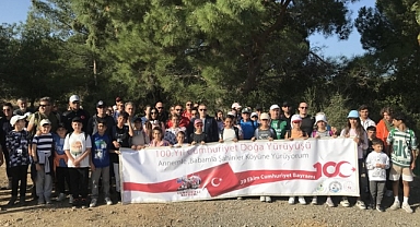 Burhaniye’de Kaymakam Memiş, Doğa Yürüyüşüne Katıldı