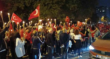 Bursa, Cumhuriyet'in 100'üncü yılı için yürüdü