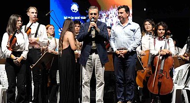 Çocuk Senfoni Orkestrası Bodrum'da seyirciyle buluştu