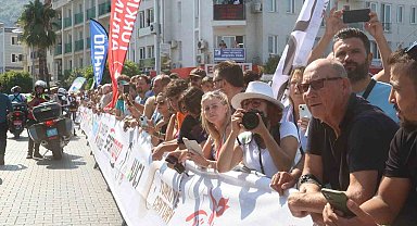 Cumhurbaşkanlığı Türkiye Bisiklet Turu'nun Fethiye-Babadağ etabı başladı