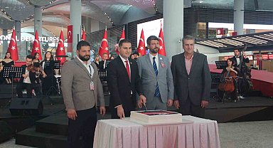 Cumhuriyet Bayramı İstanbul Havalimanı'nda renkli gösterilerle kutlandı