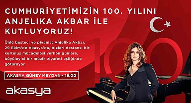 Cumhuriyetin 100. Yılı Akasya'da coşkuyla kutlanacak