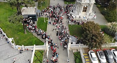 Dolmabahçe'de 100'üncü yıl coşkusu