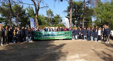 Enerjisa Üretim'den Çanakkale'deki arıcılara ekipman ve fidan desteği