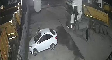Hafriyat kamyonu dehşetinde yeni görüntü: Anne babasını ezmeye çalıştı