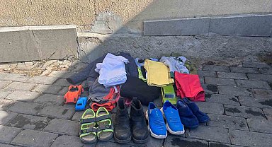 İsrail Büyükelçiliği önüne çocuk oyuncakları bırakıldı