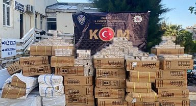 İzmir'de 8 ilçede 14 ayrı kaçakçılık operasyonu