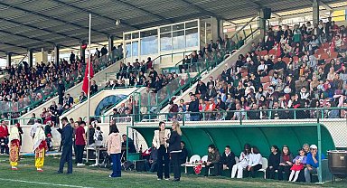Kızılcahamam'da Cumhuriyetin 100. yılı coşkuyla kutlandı