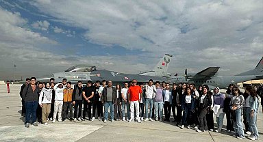 Konya 3'üncü Ana Jet Üssü kapılarını lise öğrencileri için açtı