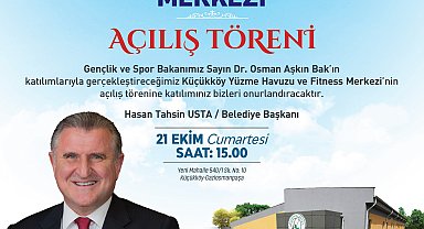 Küçükköy yüzme havuzu ve fitness merkezi hizmete açılıyor