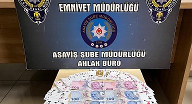 Kumar oynanan iş yerine polis baskını