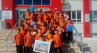Minik Öğrencilerden Büyük Temizlik
