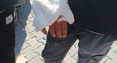 Motokuryerler ile dönerci arasında park yeri tartışması: 2 yaralı