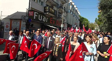 Muğla'da 'Büyük Filistin Yürüyüşü' düzenlendi