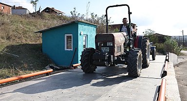 Nilüfer Çaylı'da çiftçilerin kantar sorunu çözüldü
