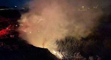Otluk alandaki yangın büyümeden söndürüldü