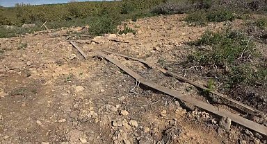 Pendik'te ormanda usulsüz satılan araziler havadan görüntülendi