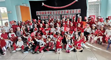 Pursaklar'da Cumhuriyetin gülen yüzlerinden coşku dolu kutlama