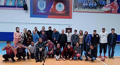 Pursaklar'da özel gereksinimli vatandaşlar için spor vakti
