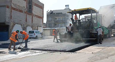 Şanlıurfa kültür ve turizm yolunda asfalt çalışması başladı