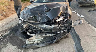 Şanlıurfa'da yaşanan zincirleme kaza kamerada
