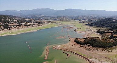 Su seviyesi yüzde 8'lere düşen Bayramiç Barajı, tarımsal sulamaya kapanacak