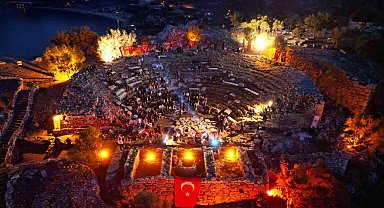 Tarihi Amos Antik Kenti'nde bin 700 yıl sonra ilk konser