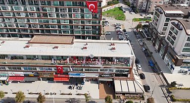 10 katlı iş merkezinin yanmadan önceki görüntüleri ortaya çıktı