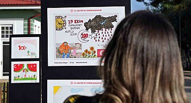 13 yaşındaki depremzede Fatma 'çocuğun gözünden' depremi çizerek herkesi hüzünlendirdi