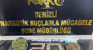 4 kilo metamfetamin ve 1 kilo 120 gram esrarla yakalanan 4 şüpheli tutuklandı