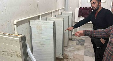 5. Levent'teki şantiyede çalışan işçiler isyan etti