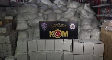 Adana'da 52 milyon 100 bin gümrük kaçağı makaron ele geçirildi