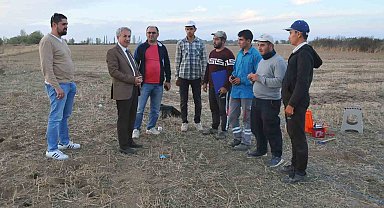 Akşehir'de jeotermal sera alanı için çalışma başlatıldı