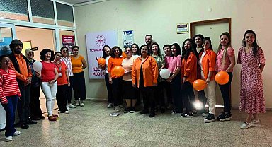 Aliağa'da farkındalığın rengi turuncu