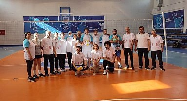 Aliağa'da sağlık için voleybol