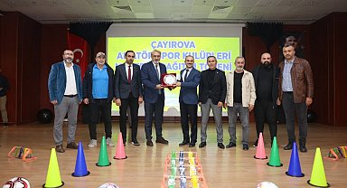 Amatör spor kulüplerine malzeme desteği