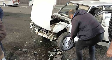 Ankara'da 14 aracın karıştığı zincirleme kazada 7 kişi yaralandı