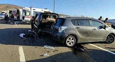 Ankara'da zincirleme trafik kazası: 6 yaralı